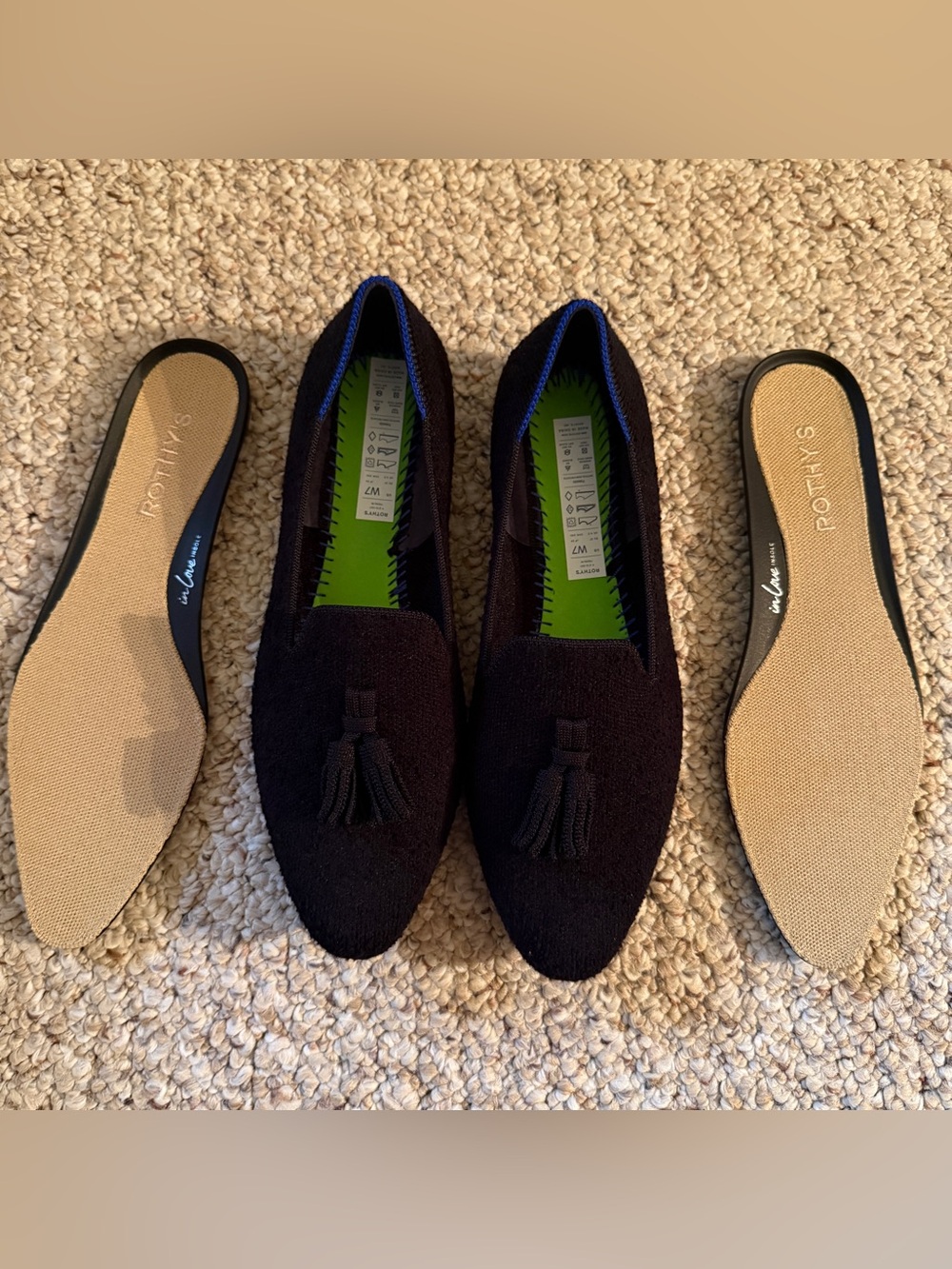NIB Rothy’s The Almond Tassel Loafer Size 7 - Picture 5 of 8